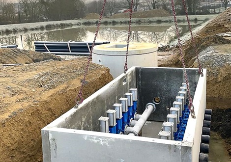 AVK Wastewater treatment plant - phyto-purification 