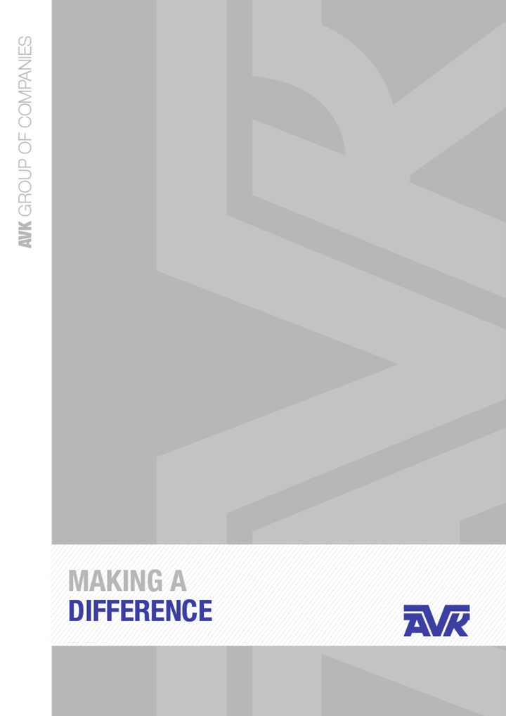 AVK´s corporate brochure
