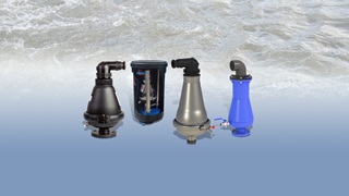AVK air valves for wastewater treatment