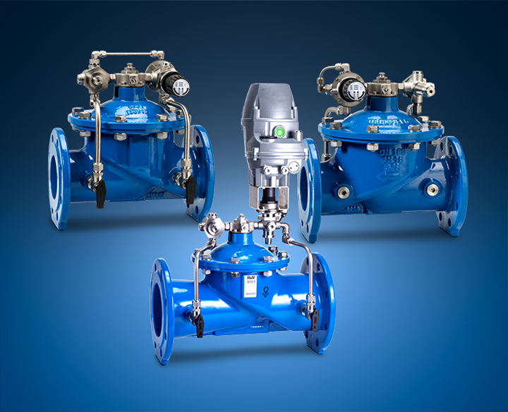 Two AVK International control valves 