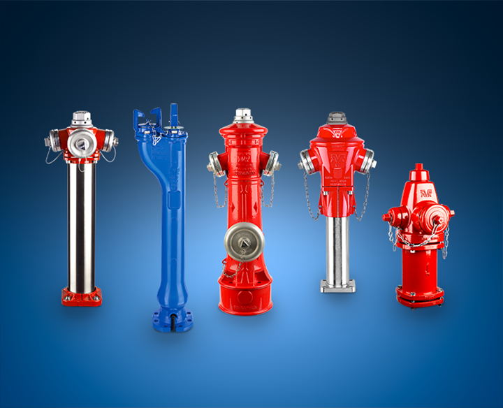 AVK fire hydrant products