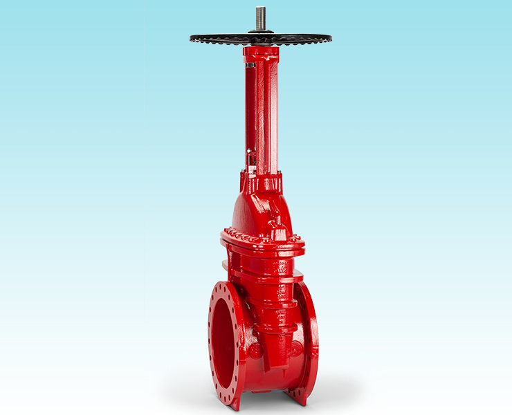 Gate valve series 55 for fire protection
