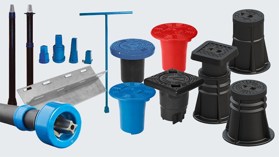 Selection of accessories for gate valves