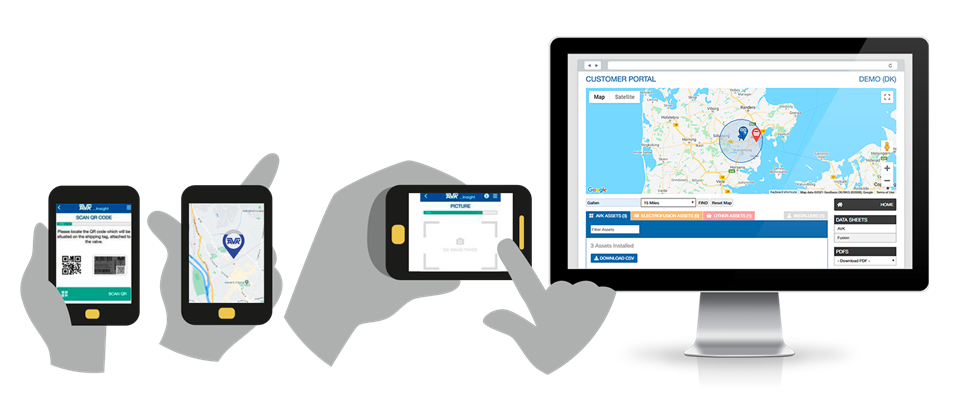 Get full traceability of ALL your assets with the AVK Assist app