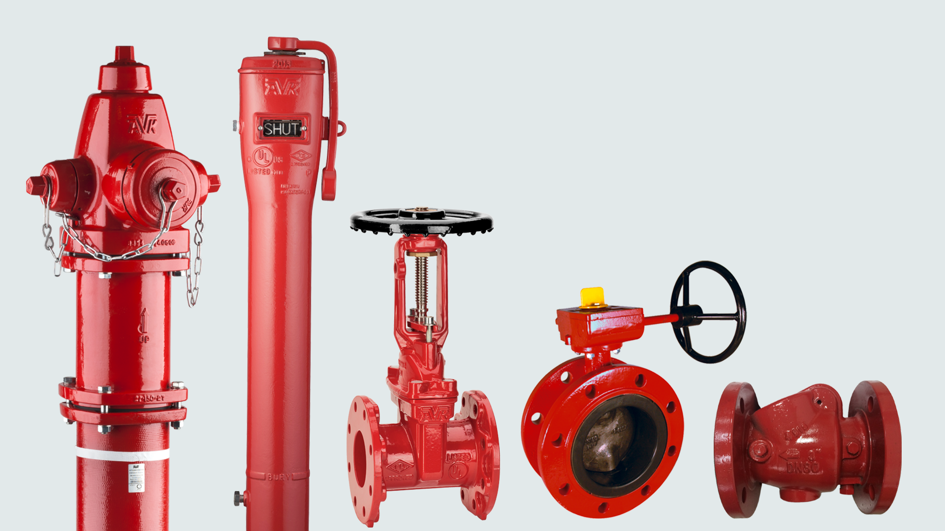 AVK valves for fire protection