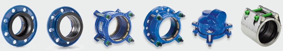 AVK couplings with tensile resistance and Repico