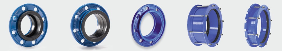 AVK couplings without tensile resistance and Repico