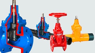 AVK gate valves for water, wastewater, fire and gas