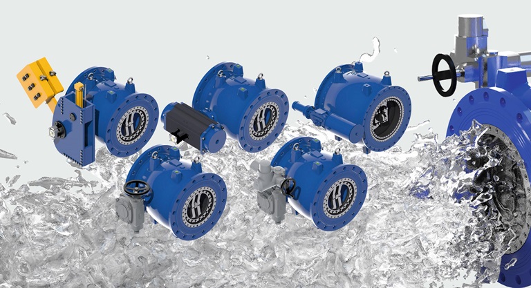 Different AVK needle valve or plunger valve variants