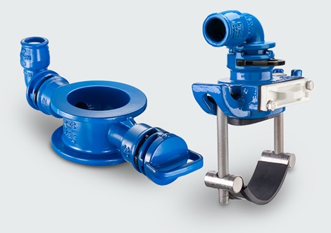The Supa Lock™ system allows for a 360° rotation of the fittings