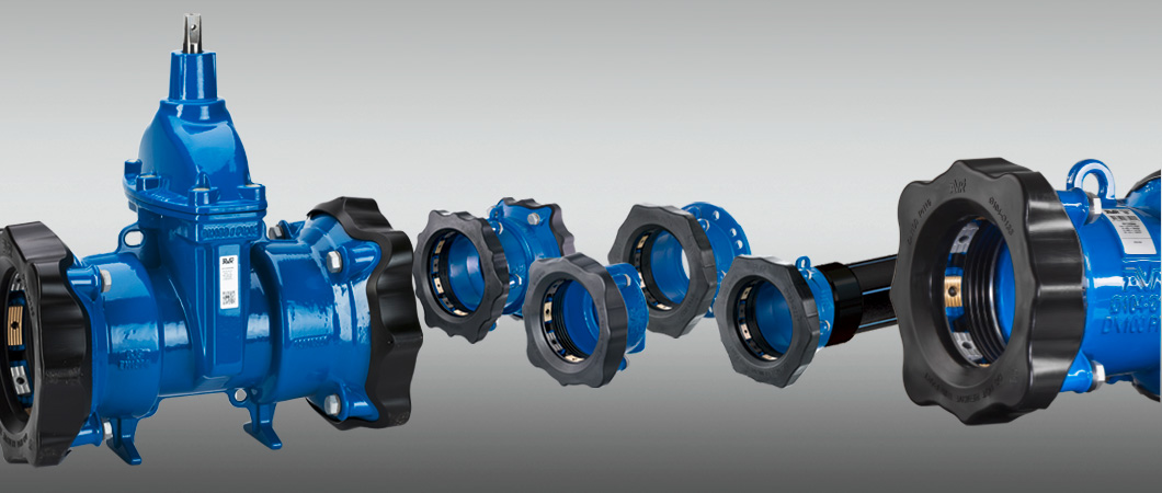 AVK Supa Maxi universal tensile couplings