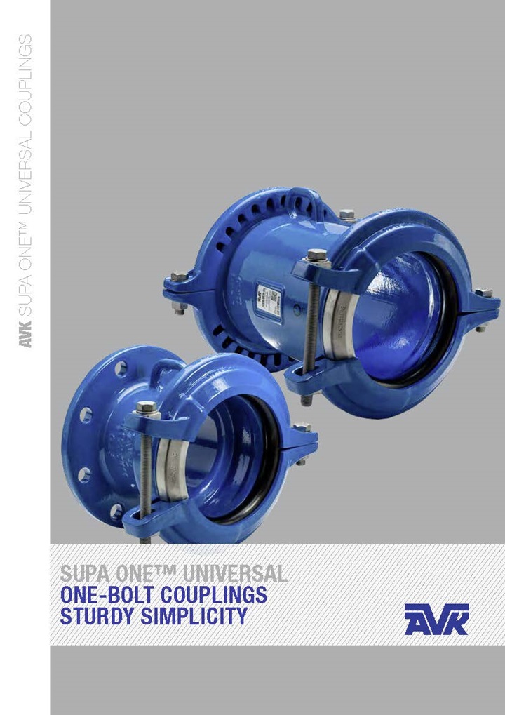Two supa one bolt universal sturdy couplings