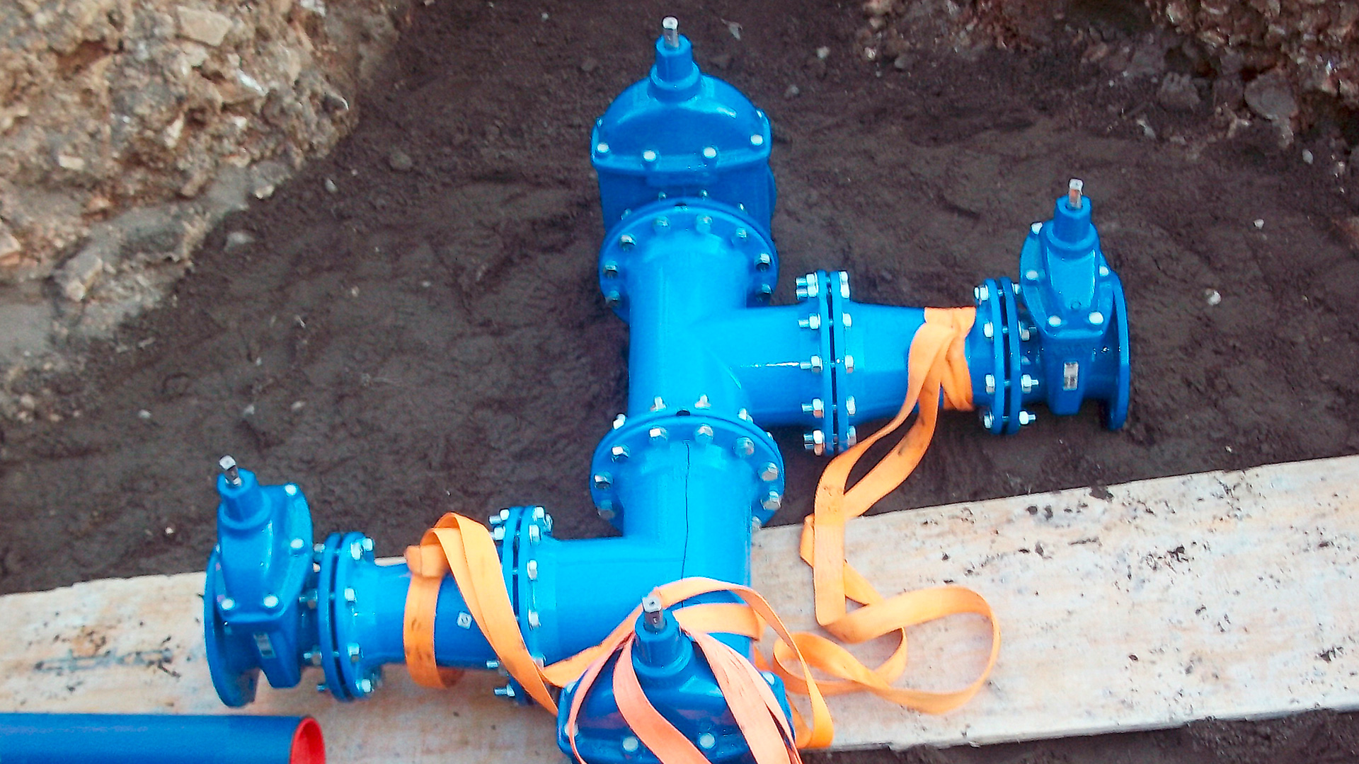 Improving water supply in Albania, AVK valves underground