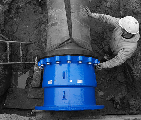 AVK Supa Maxi™ universal and tensile couplings