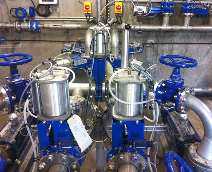 Knife gate valv 702 and 06  gate valves series