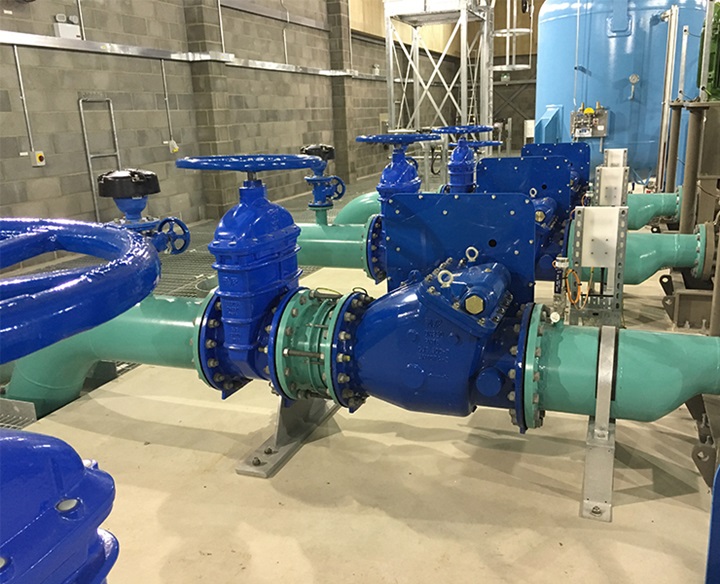 The projects valve requirements from AVK was significant, with over 1500 items delivered over the contract period