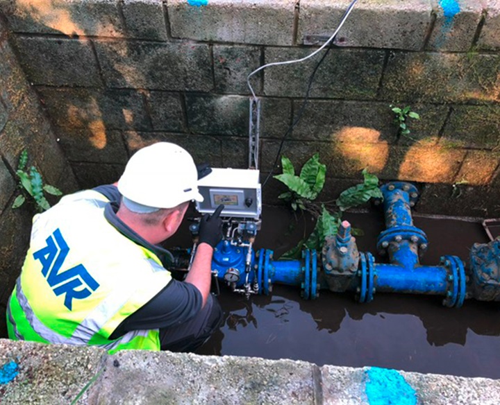 Pressure reducing AVK valves installed in Waterford Ireland