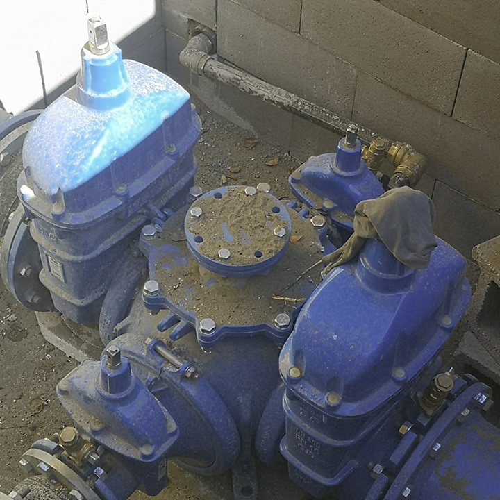 AVK combi-cross in reconstruction of water pipe network in Hungary