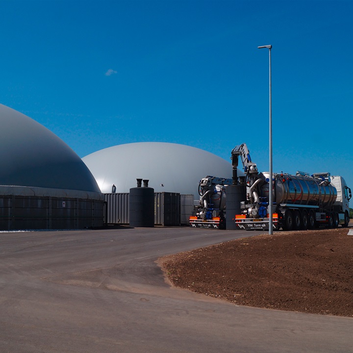 36 AVK knife gate valves installed in one of the largest biogas plants in Northern Jutland, Denmark