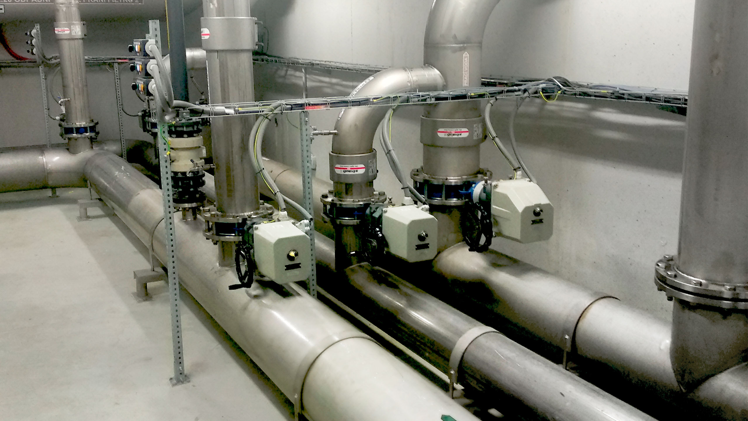 AVK valves installed in water treatment plant in Písek, Czech Republic
