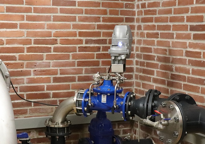 Aabo waterworks pressure management control valve