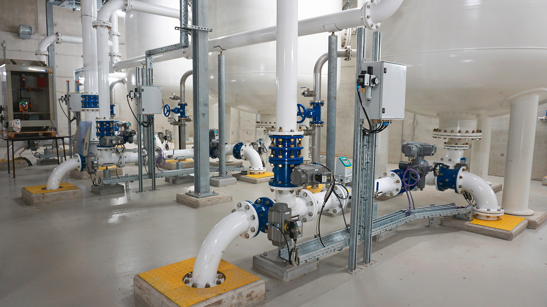 Water treatment plant in Eeklo, Belgium