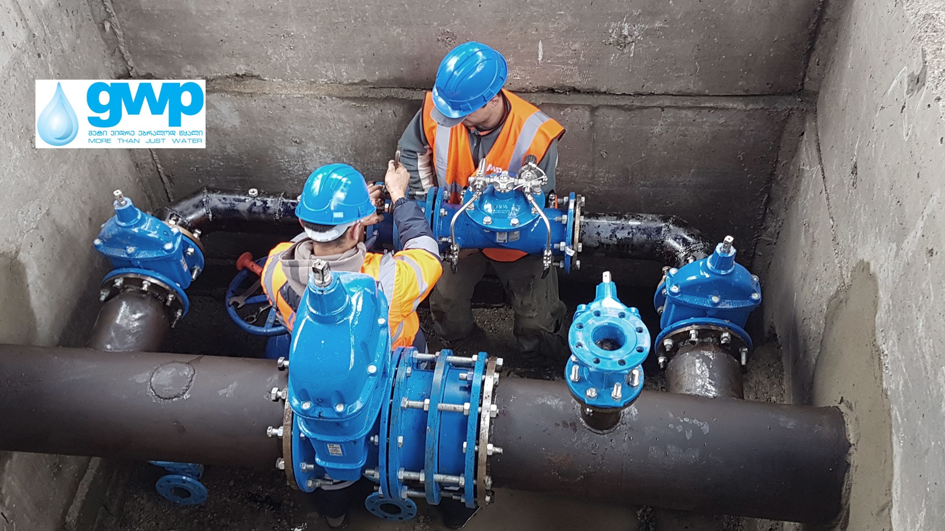 Georgia Water and Power installing AVK valves