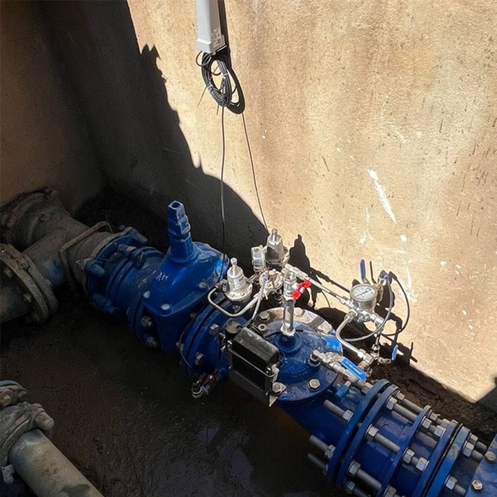 Teaser image of a Pressure regulating valve in a well
