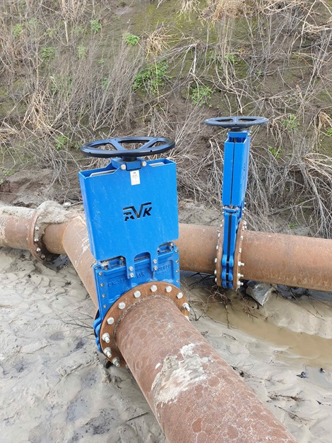 High-quality, custom-made AVK knife gate valves have been delivered for a sand extraction classification plant in the Netherlands