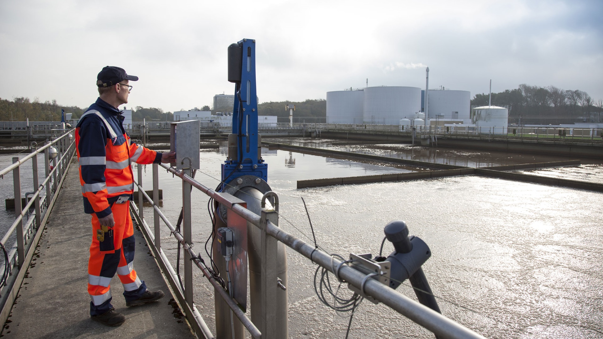 Reducing energy consumption with AVK knife gate valves in Esbjerg, Denmark