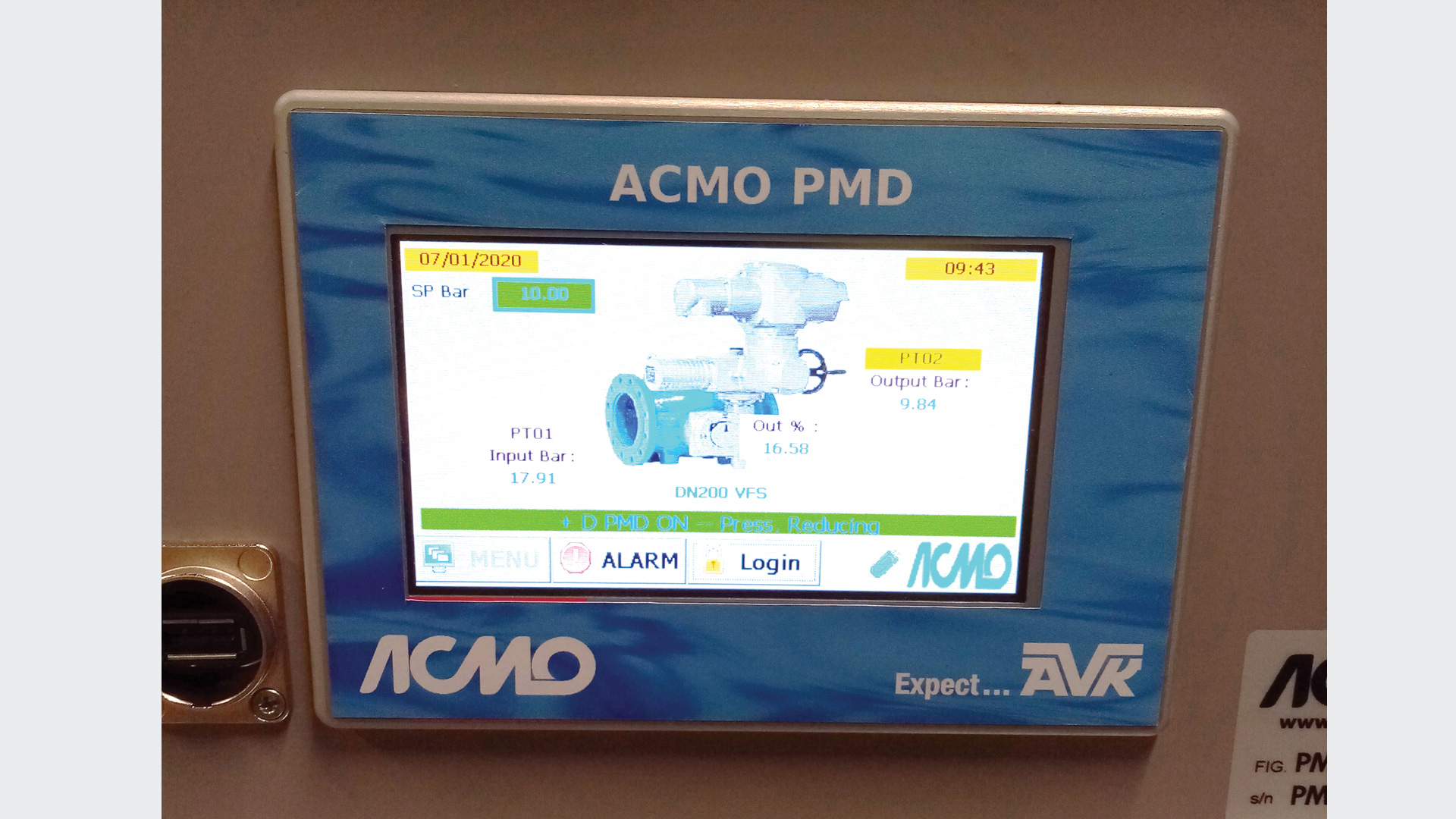 AVK-ACMO Pressure Management Device 