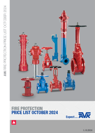 AVK fire products pricelist