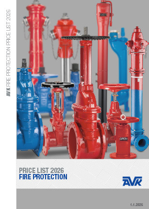 AVK fire products pricelist