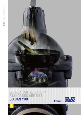 AVK brochure about gas supply