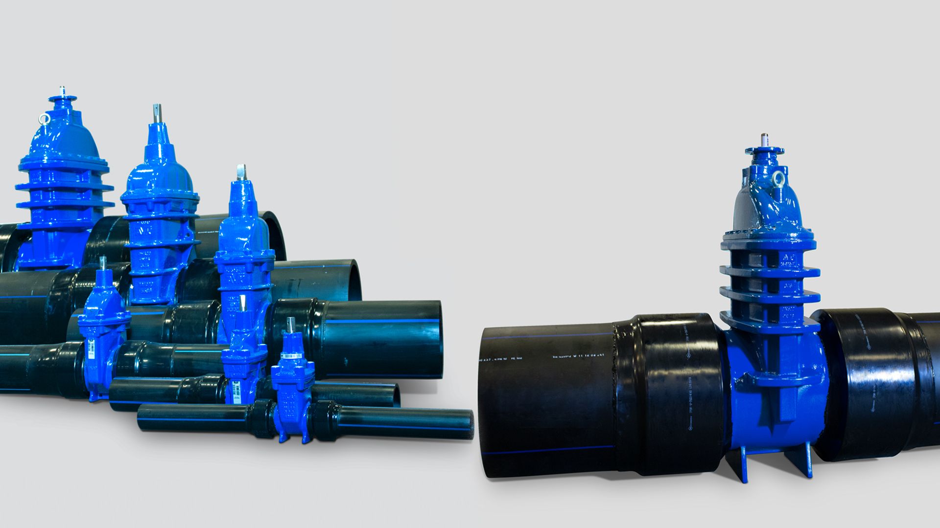 AVK gate valves series 36 with PE ends now in four new sizes