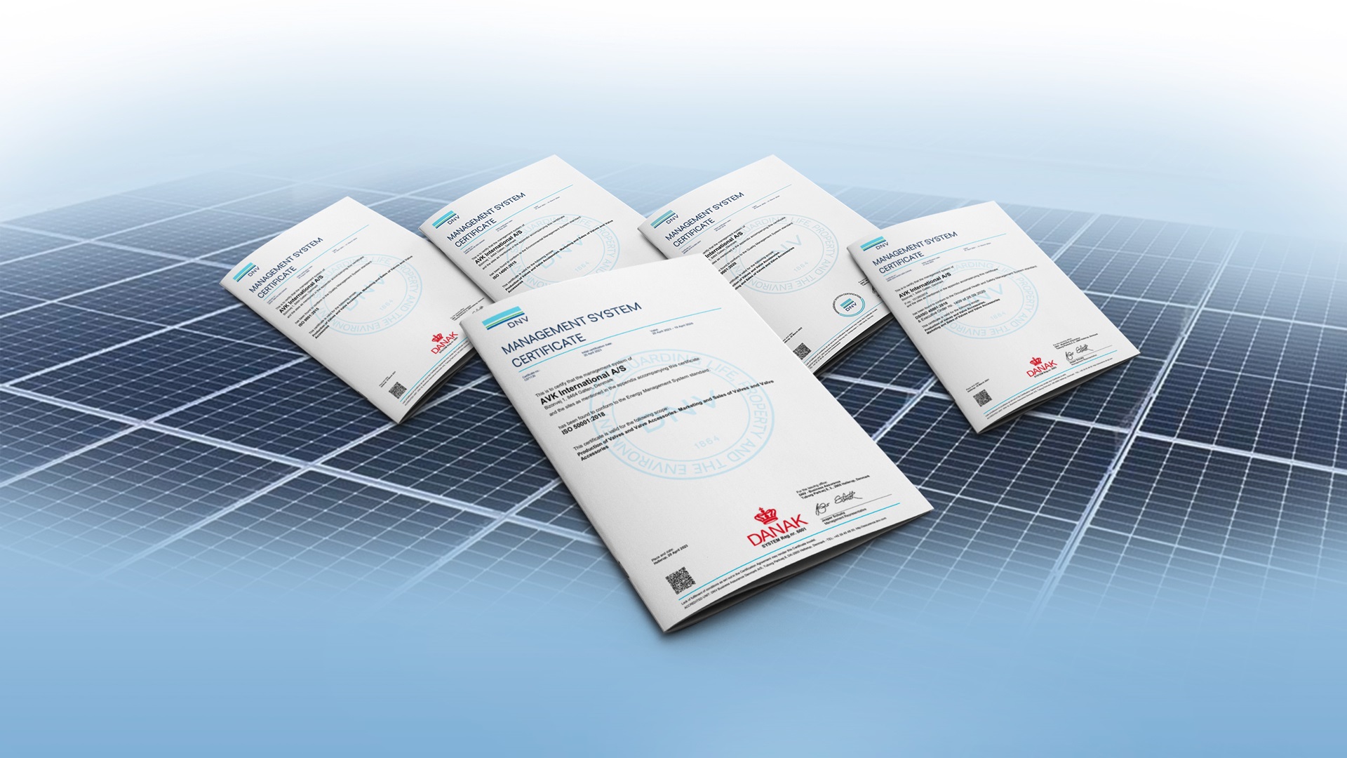 ISO 50001 certificates