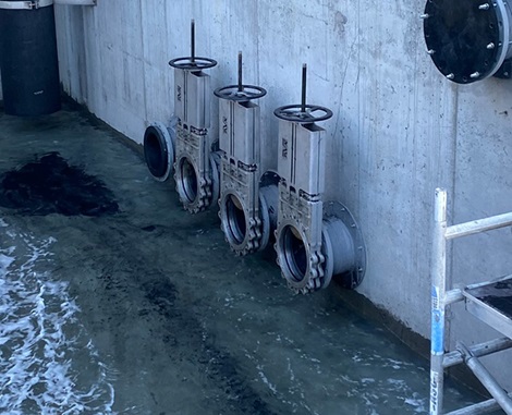 AVK valves installed at Laxey 