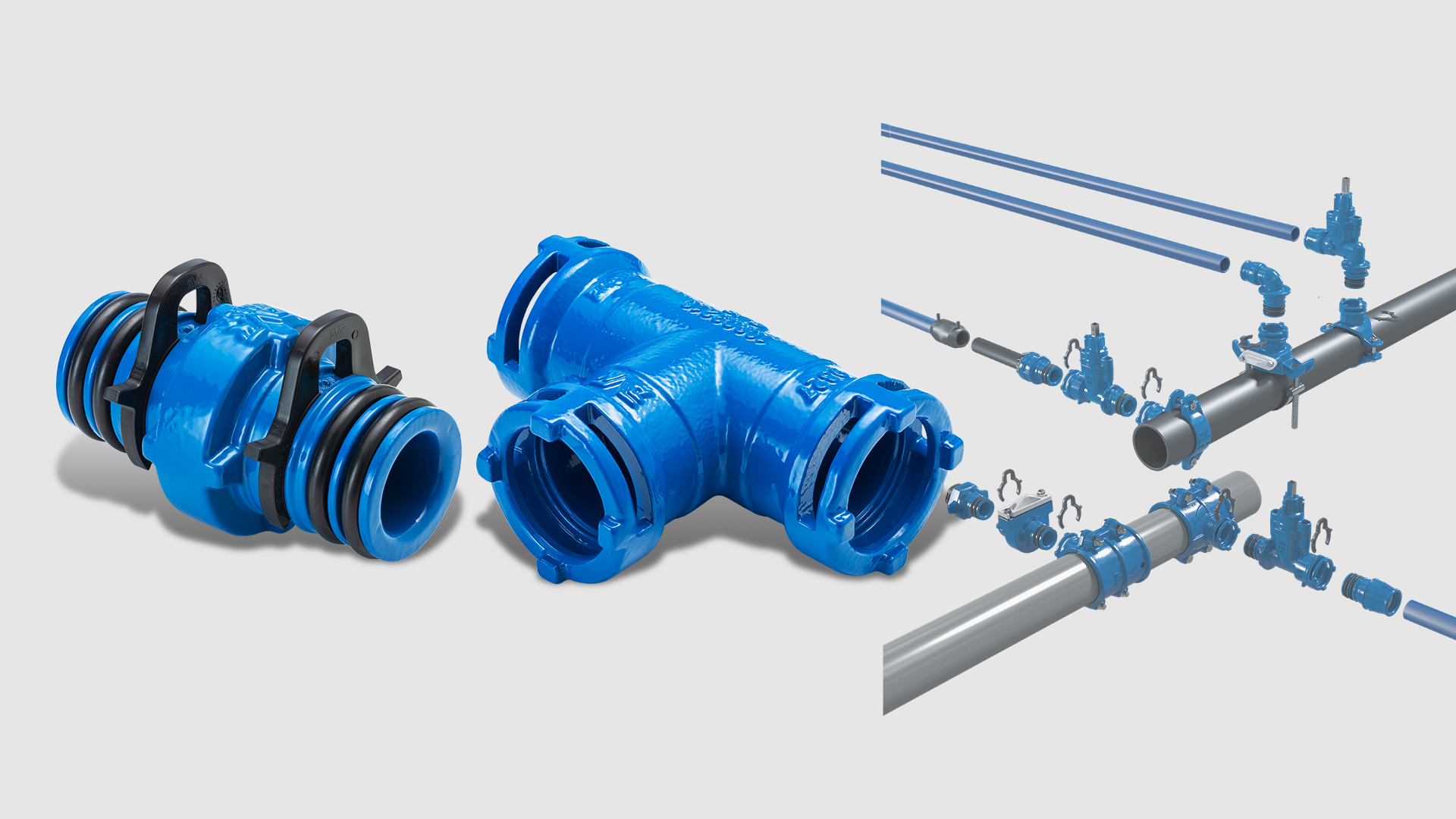 Two new fittings to our Supa Lock™ threadless service connection system