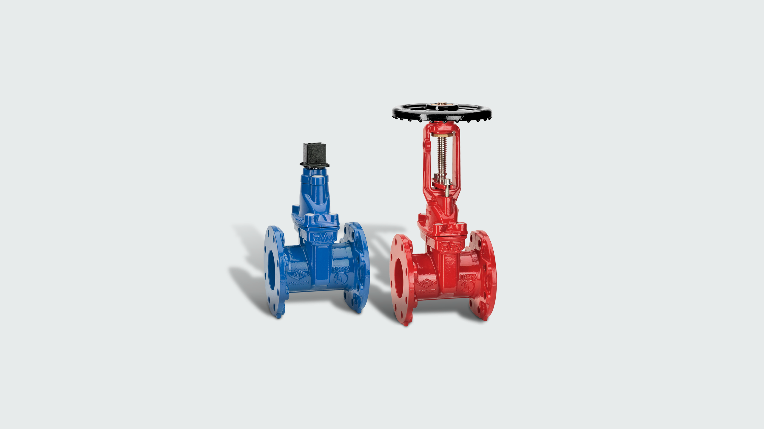 AVK UL and FM approved gate valves for fire protection applications