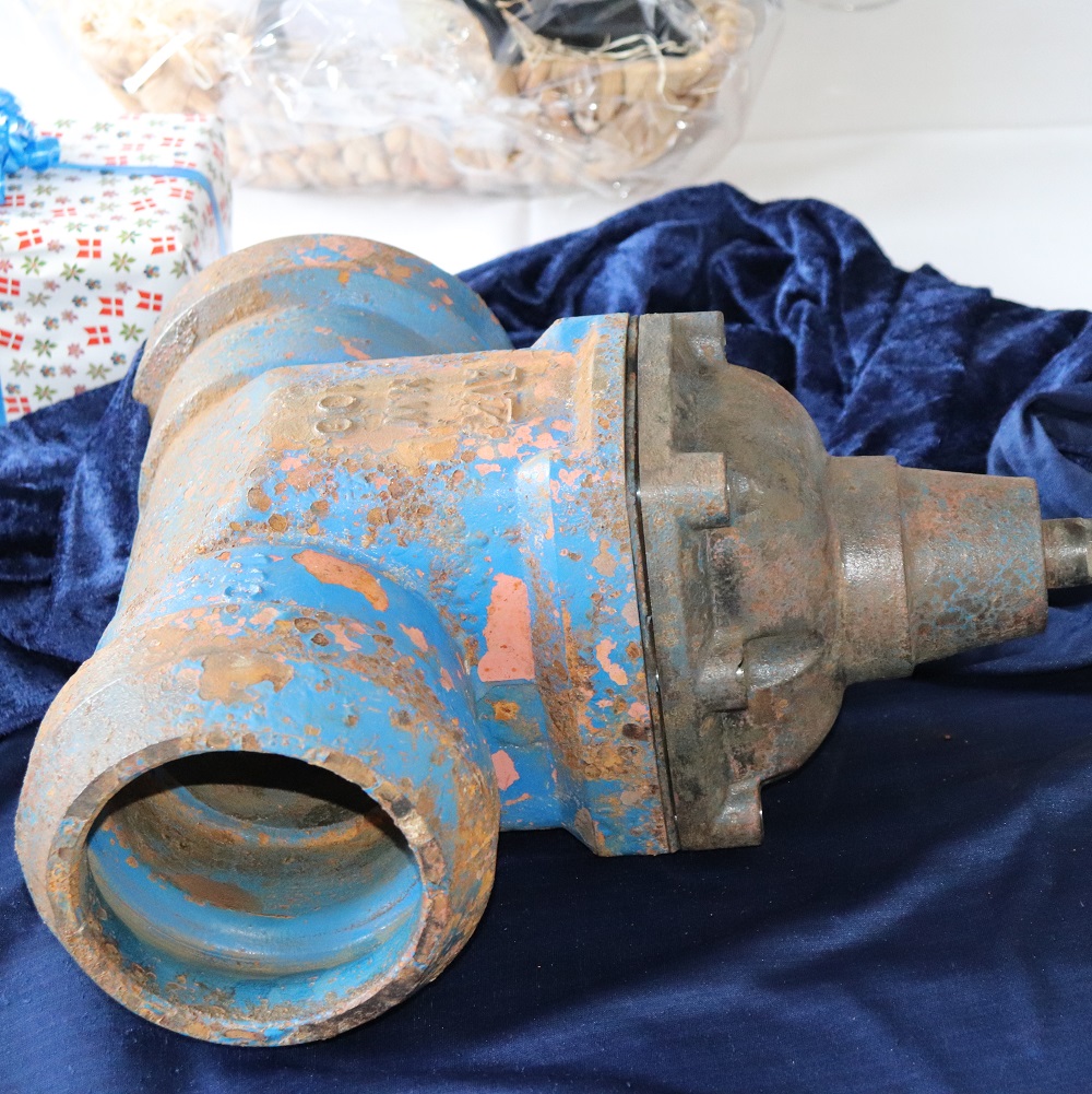 A 50 years old valve returned home to AVK