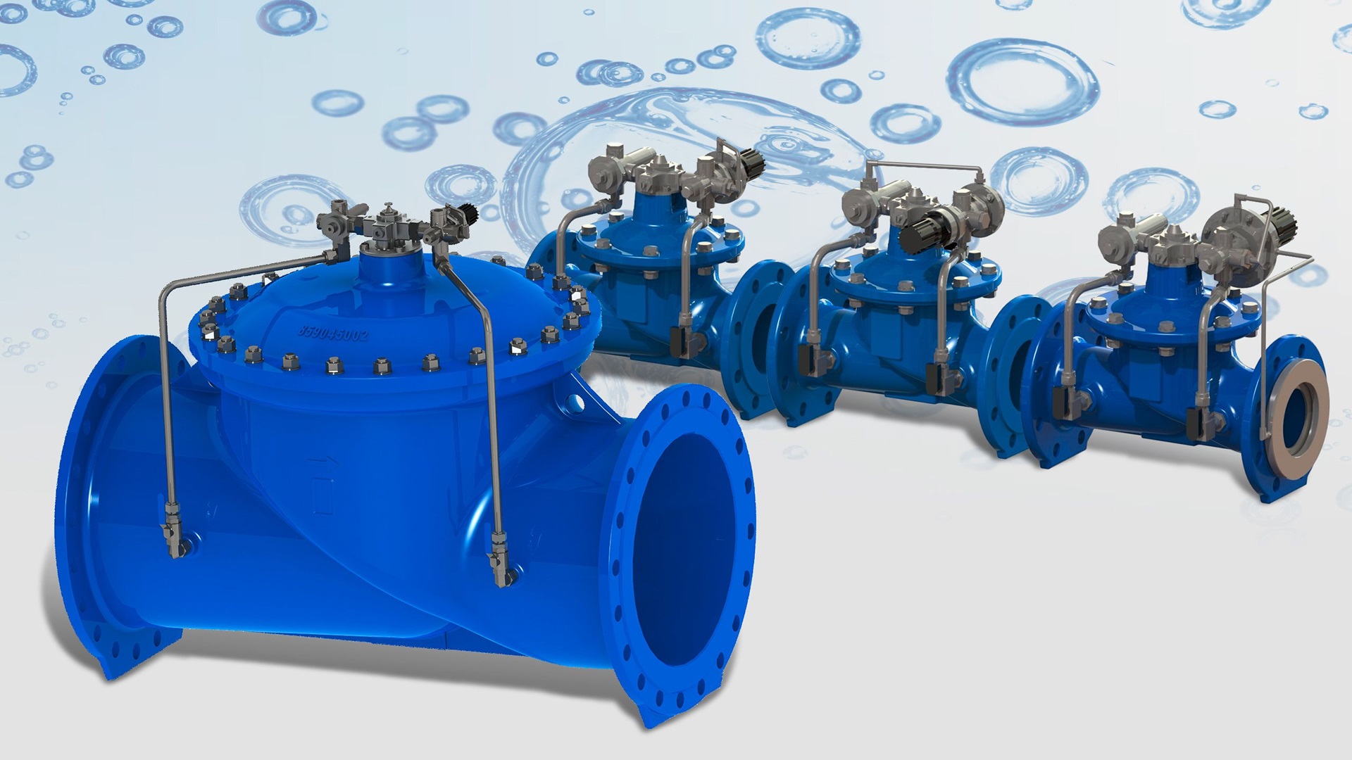 Control valves now up to DN600 AVK International