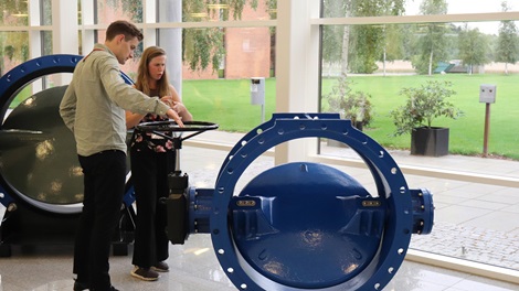 AVK valve at AVK headquaters, AVK summer school