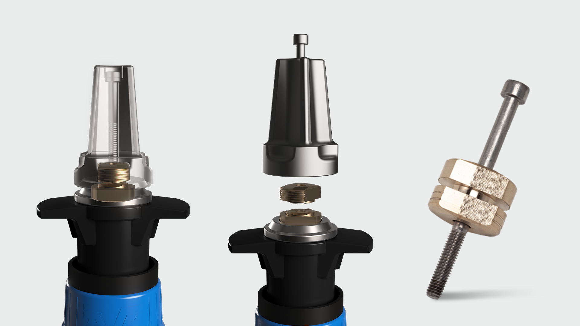 Extension spindles break zone
