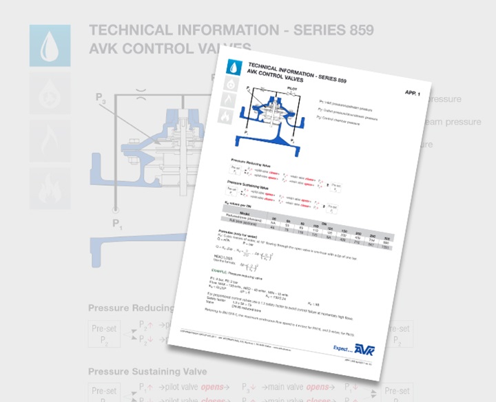 Appendix 1 control valves series 859