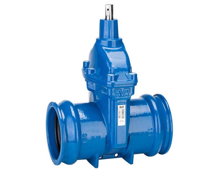 AVK gate valve with socket ends