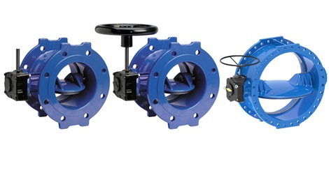 Double eccentric butterfly valves