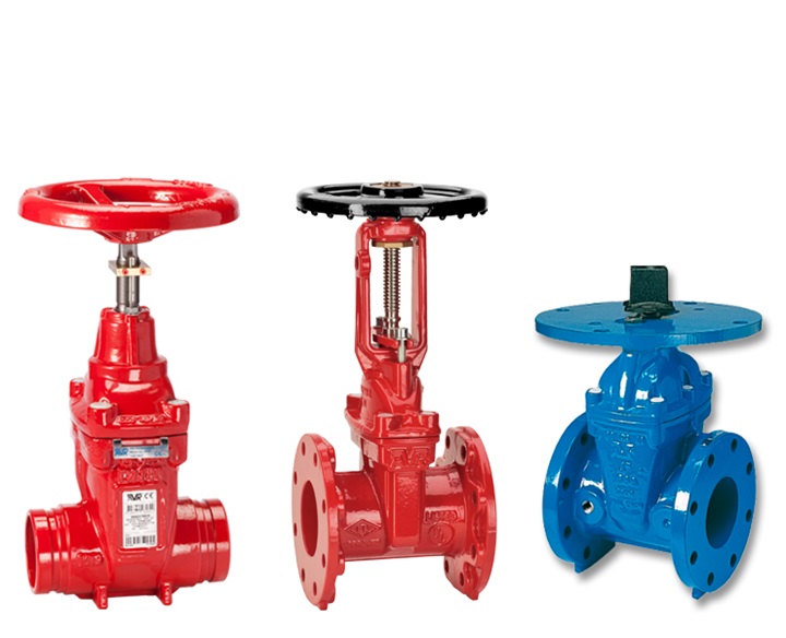 AVK gate valves for fire protection