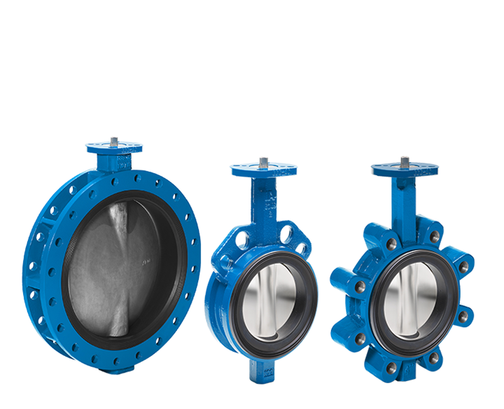 Butterfly valves for irrigation