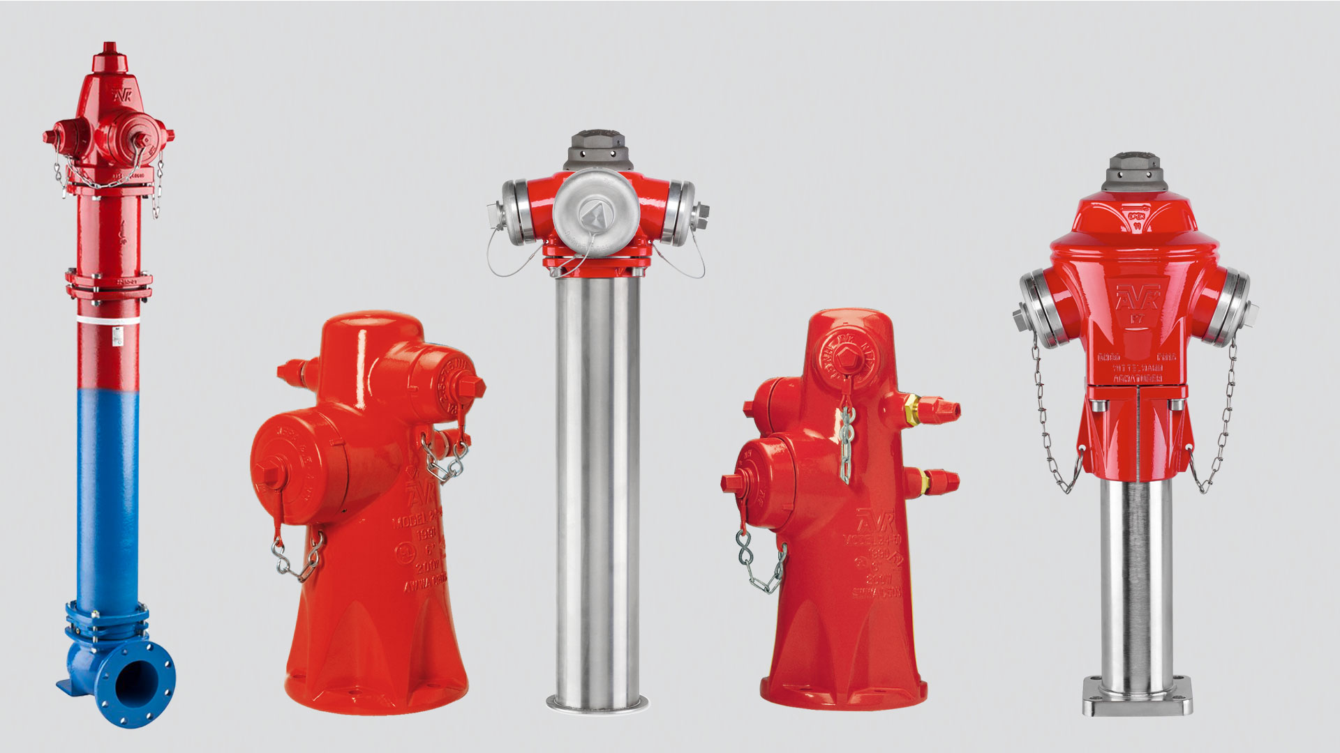 AVK above-ground hydrants product selection
