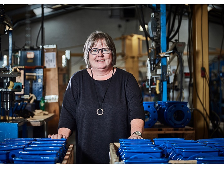 AVK worker Jytte Duelund